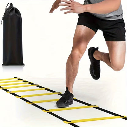 1 Set Detachable Speed Agility Training Ladder for Football, Portable Sports Equipment with Improved Mobility and Coordination