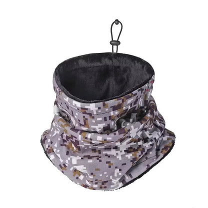 Winter Warm Ski Mask Men Bandana Fleece Neck Warmer Gaiter Windproof Scarf Camping Hiking Balaclava Fishing Cycling Face Mask