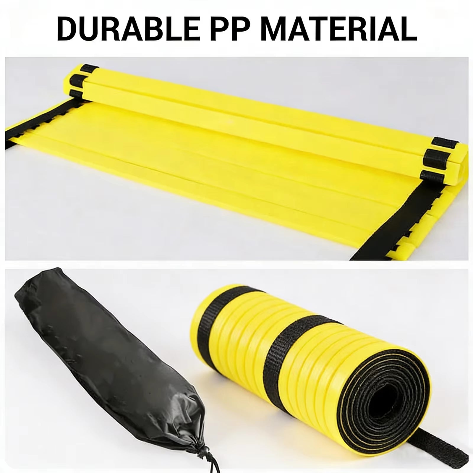 1 Set Detachable Speed Agility Training Ladder for Football, Portable Sports Equipment with Improved Mobility and Coordination